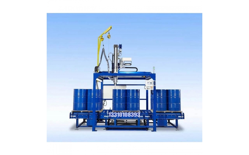 200L全自動(dòng)化工液體灌裝機(jī)