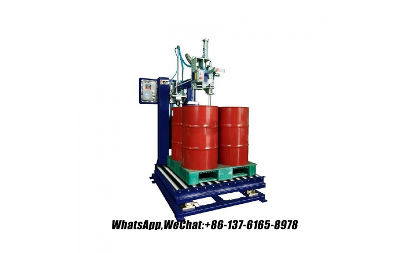 200L半自動化工液體灌裝機