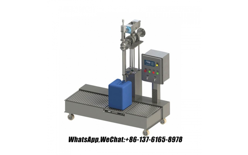 30L自動(dòng)傳送對(duì)口方形塑料灌裝機(jī)