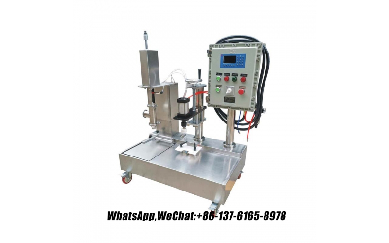 帶蓋桶中苯乙烯丙烯酸乳液的高效灌裝機