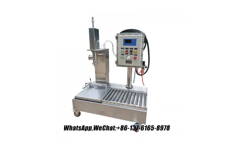 用于油漆、潤滑劑和工業液體的金屬加侖包裝機