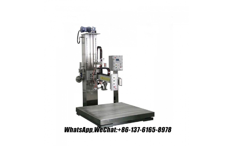 CE 認證的 1000L 食品級容器半自動灌裝系統