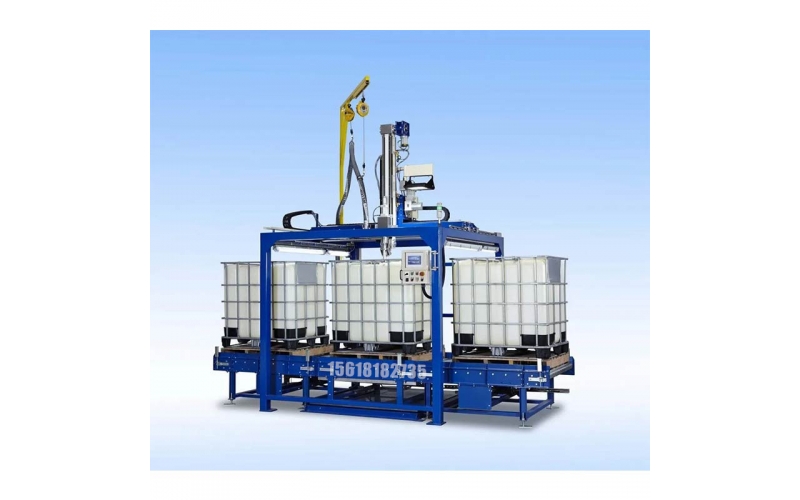 1000L Tonne Drum Filling Machine Automatic Uncapping filling machine used automatic stretch wrapper filling machine